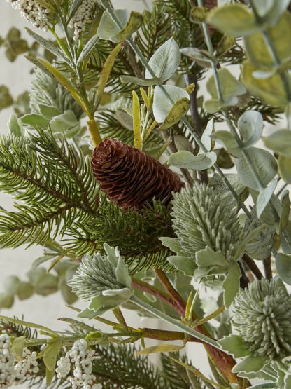 Faux bouquet de Noël de luxe