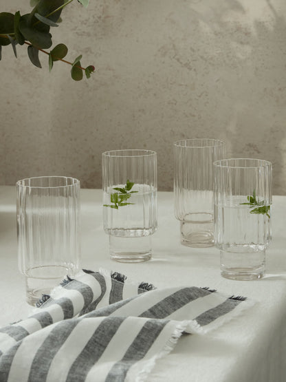 Lot de 4 verres à whisky Tejo