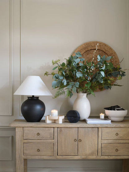 Table console Langley en bois recyclé de taille moyenne