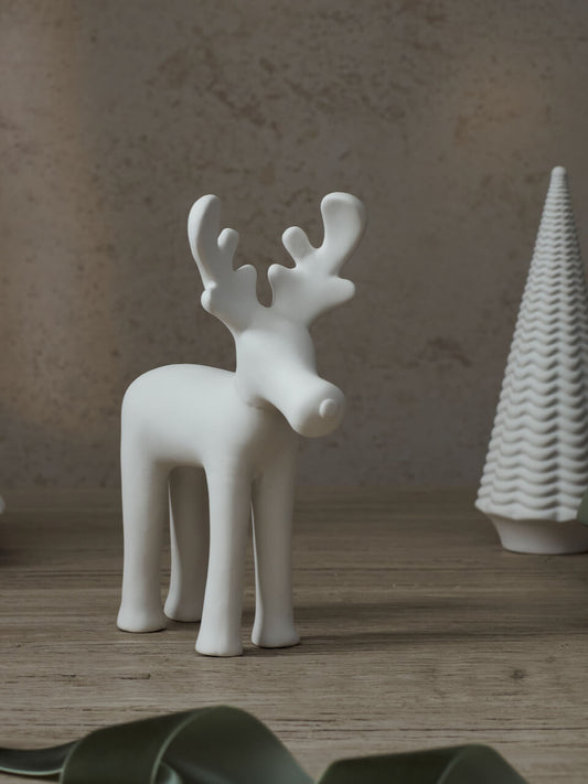 Élan en céramique blanche