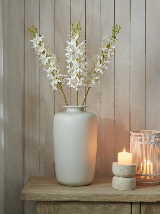 Fausse orchidée blanche de Singapour